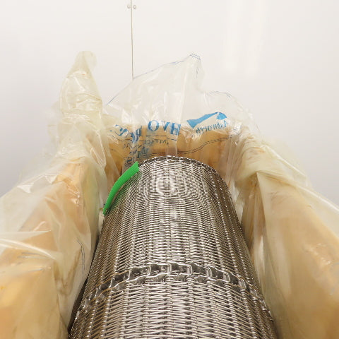 Ashworth 3920G100 34"Wx20'L Stainless Super Small Radius OmniGrid Conveyor Belt