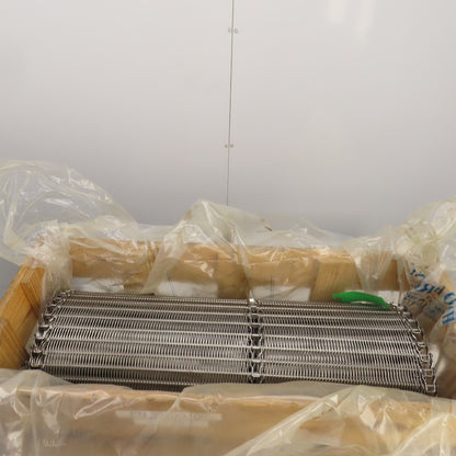 Ashworth 3920G100 34"Wx20'L Stainless Super Small Radius OmniGrid Conveyor Belt