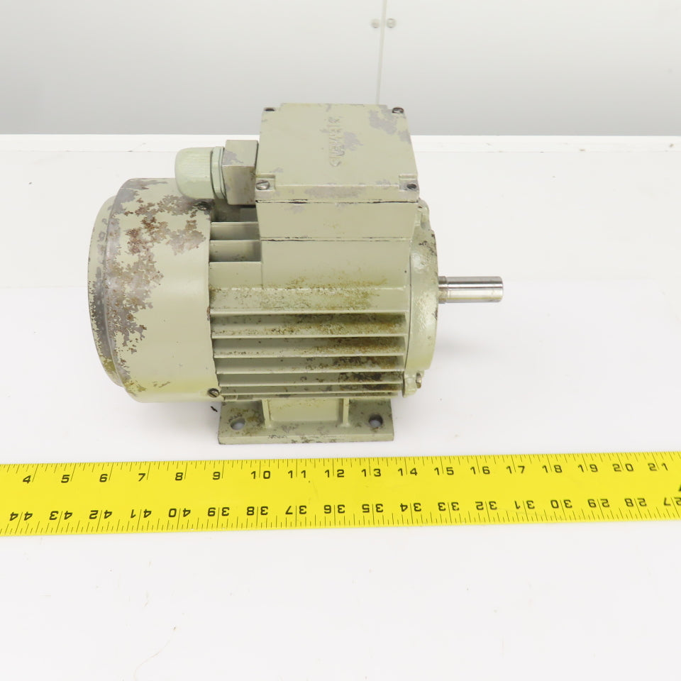 Siemens 1LA2083-2AA10 1.3kW AC Electric Motor 3430RPM 460V 3PH IP55 IEC38
