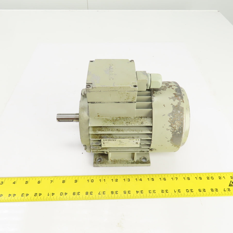 Siemens 1LA2083-2AA10 1.3kW AC Electric Motor 3430RPM 460V 3PH IP55 IEC38