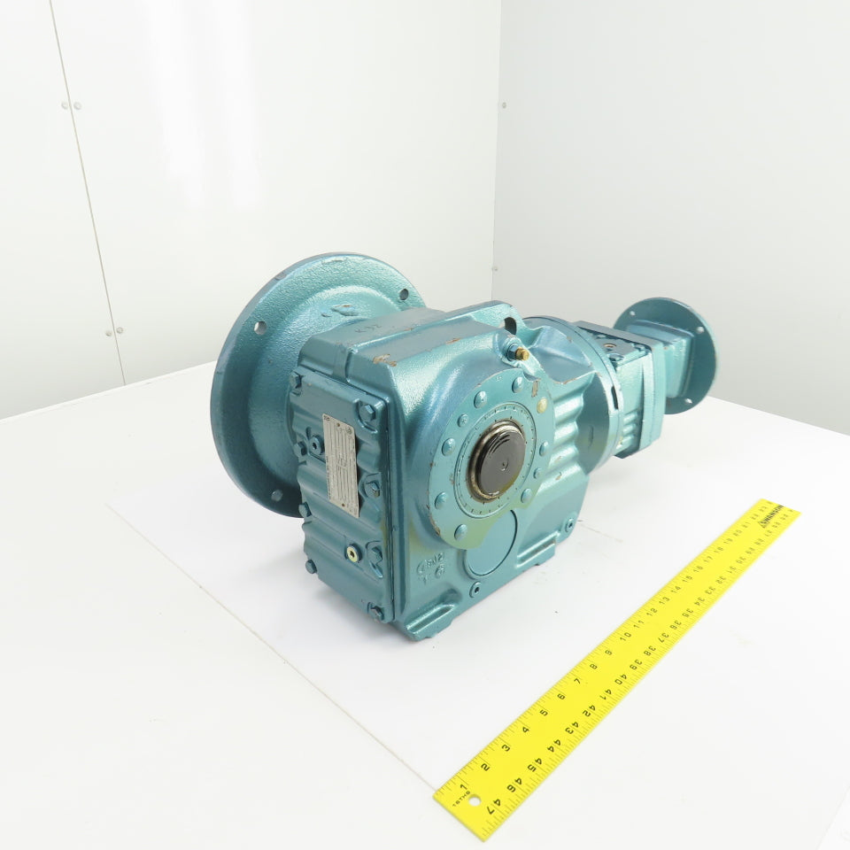 SEW-Eurodrive KAF77R 485:1 Ratio Helical Bevel Gear Reducer 13,700 Torq LB