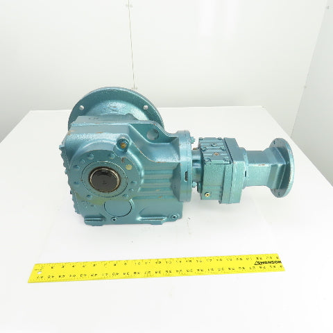 SEW-Eurodrive KAF77R 485:1 Ratio Helical Bevel Gear Reducer 13,700 Torq LB