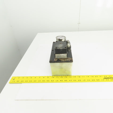 SPX Hytec 100987 Model G Pneumatic Hydraulic Pump 330 Bar 4800PSI W/Manifold