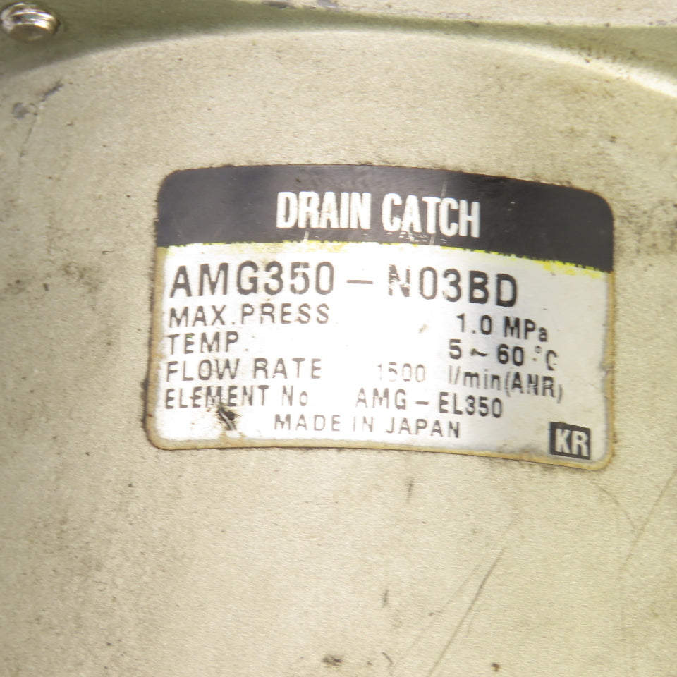 Norgren B74G-3AK-AD3-RMN Filter Regulator W/AMG350-N03BD Drain Catch 150PSI