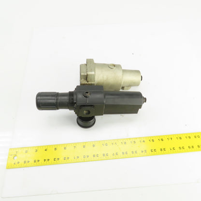 Norgren B74G-3AK-AD3-RMN Filter Regulator W/AMG350-N03BD Drain Catch 150PSI