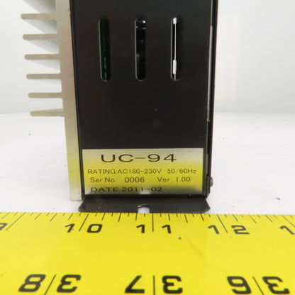Sugino Machine SSV3-1626 UC-94 Ver 1.00 Inverter Drive 180-230VAC 50/60HZ