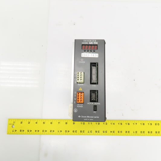 Sugino Machine SSV3-1626 UC-94 Ver 1.00 Inverter Drive 180-230VAC 50/60HZ