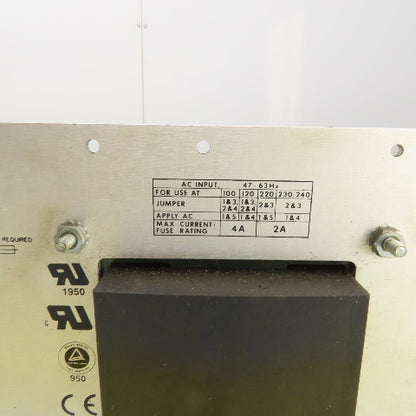 XP Power LNE24-7.2 Power Supply 24VDC 7.2A Output 100-240VAC Input 47-63HZ