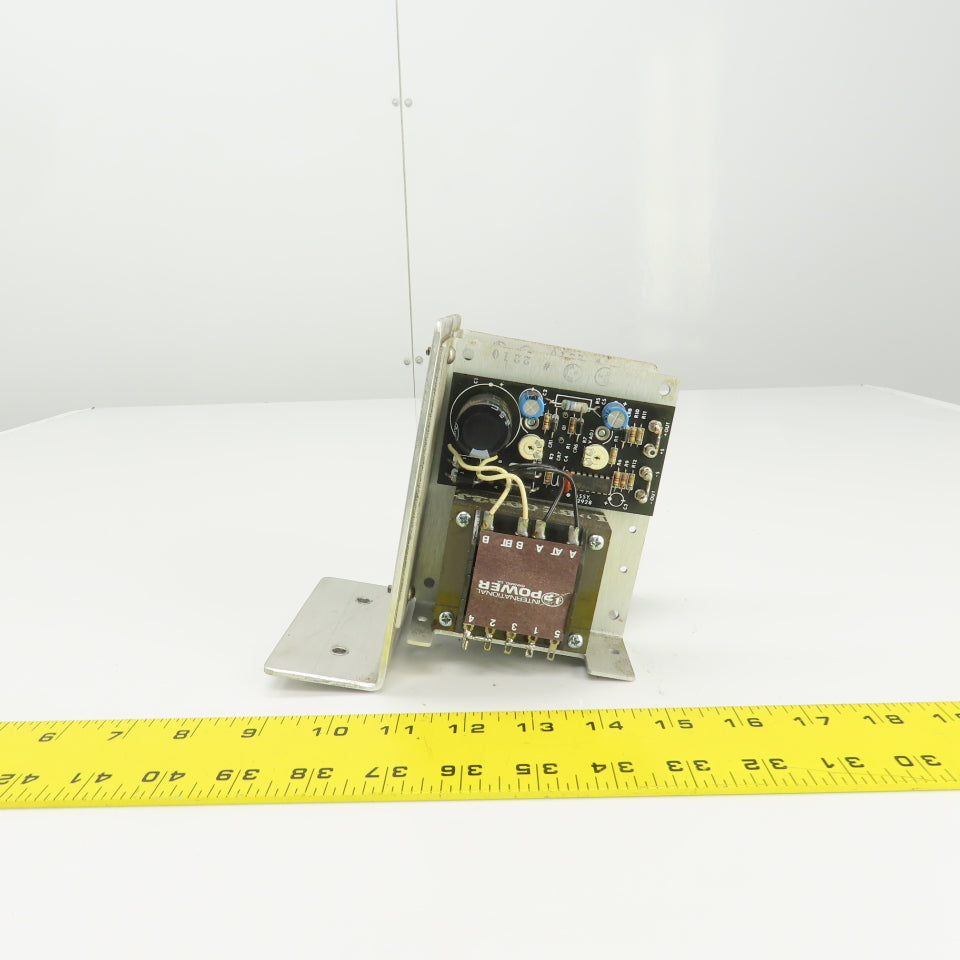 International Power IHB24-1.2 24VDC Power Supply 100-240VAC Input W/Mount Lot/2