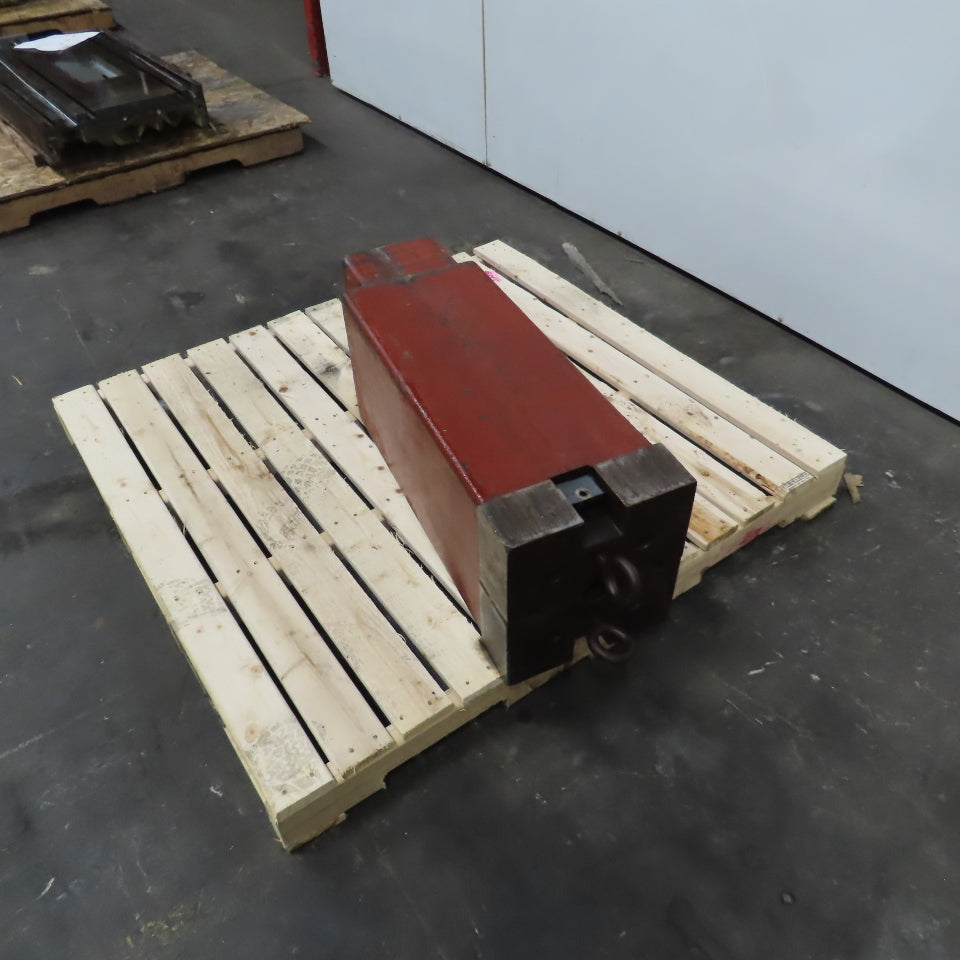1120 Lbs. Counterweight Machine Counterbalance 12" x 11" x 35-1/2"H W/Hooks