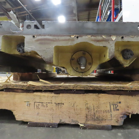 37" L x 22-1/2" W Hydraulic Cylinder Operated Linear Sliding Table 17" Stroke