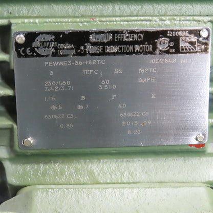 Cincinnati Milacron 2EF73 Magnetic Chuck For ID Grinder 3HP 230/460V 3PH 3510RPM