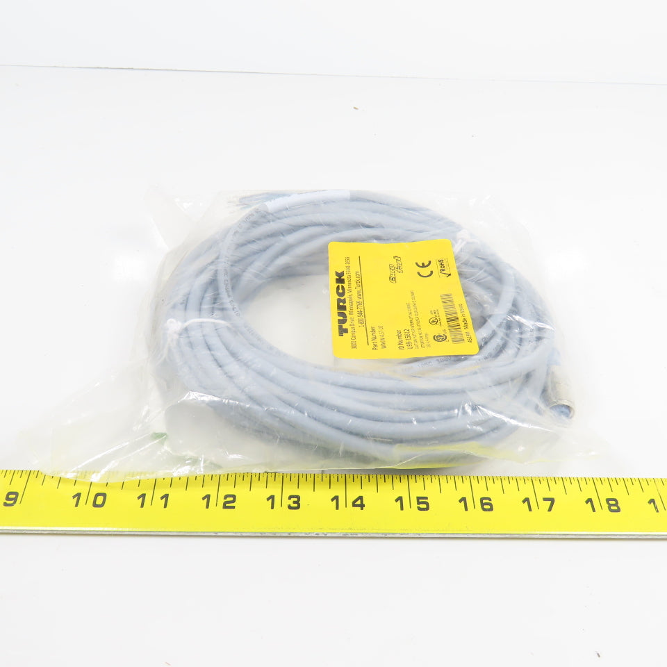 Turck WAKW 4.5T-10 Euro Fast Cable Cordset 250V 4A