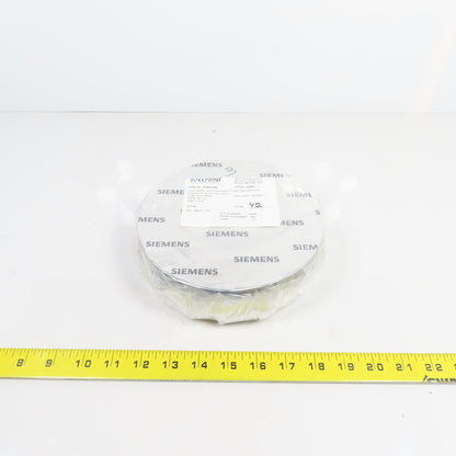 Siemens 7-7/16" OD Prntd Foil Die Cut Lid Lot Of 400