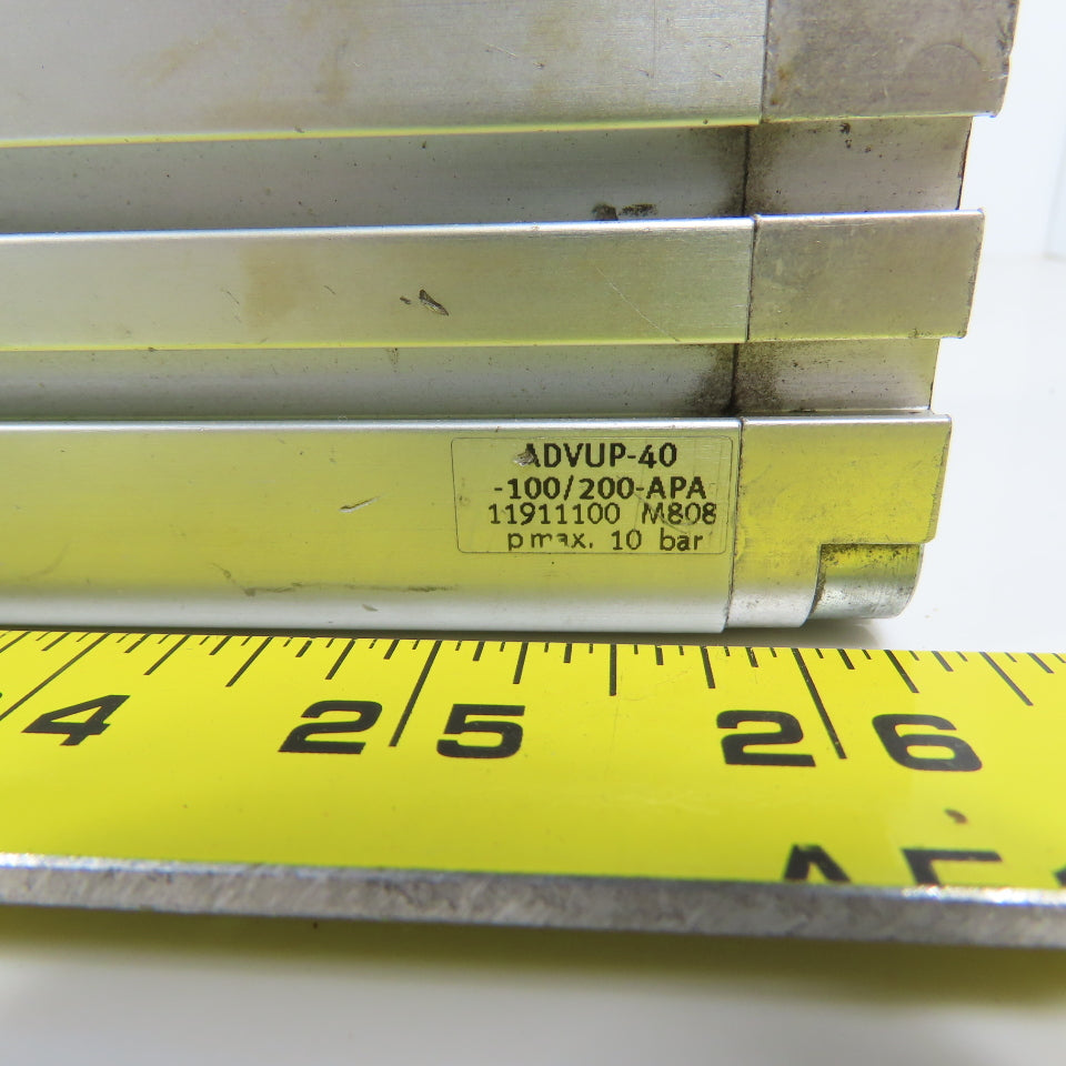 Festo ADVUP-40-100/200-APA Multi Position Pneumatic Cylinder 16mm Rod 35mm Bore