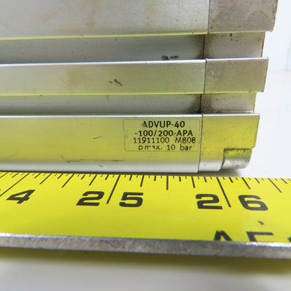 Festo ADVUP-40-100/200-APA Multi Position Pneumatic Cylinder 16mm Rod 35mm Bore