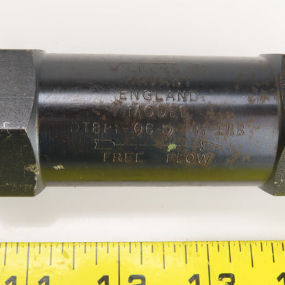 Vickers DT8P1-06-5-11-ENB Inline Free Flow Hydraulic Check Valve