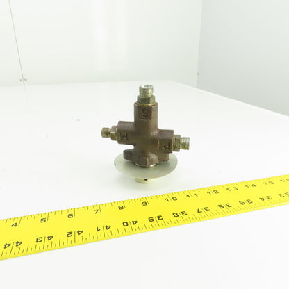 LHA GI-1400 Push To Read Hydraulic Gauge Valve
