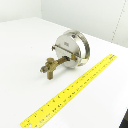 Budenberg 13222347 Premium Range 6" Pressure Gauge 0-300 PSI