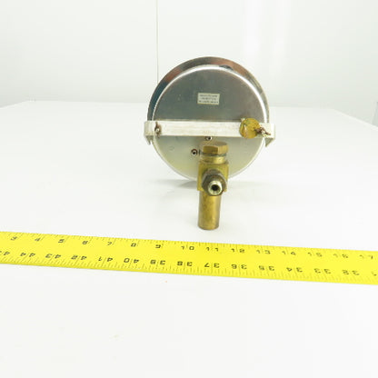 Budenberg 13222347 Premium Range 6" Pressure Gauge 0-300 PSI