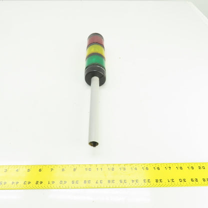 Allen Bradley 885T-B24DN4 Ser B Tower Light Stack W/Red Amber Green 24V AC/DC