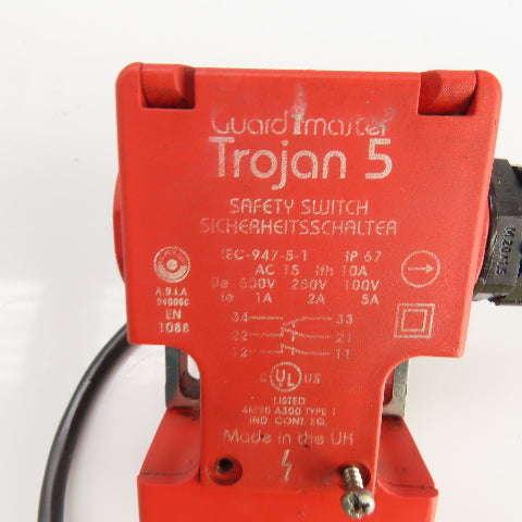 Guardmaster Trojan 5 Safety Interlock Switch 500V W/Key