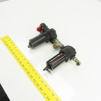 Norgren L74M-4AP-QDN F64G-NNN-AD3 Pneumatic Filter Lubricator Assembly 250PSI