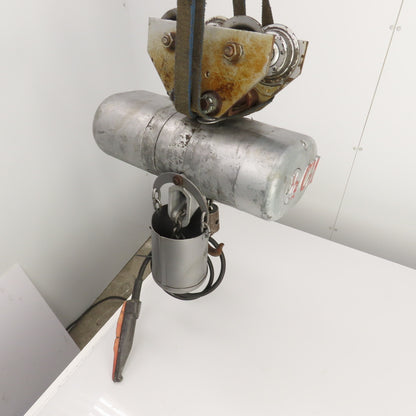 CM Model F 1/2 Ton 1000 LB Electric Chain Hoist 9'-6" Lift 16FPM 230/460V 3PH