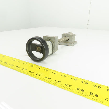 Elesa DD51-AN-001.0-D-GR Mechanical Positioner W/Indicator & Mount 7" Travel