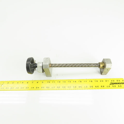 Elesa DD51-AN-001.0-D-GR Mechanical Positioner W/Indicator & Mount 8-3/4" Travel