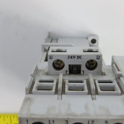 Allen Bradley 100-C30Z*00 Ser C 600V AC Contactor W/24V DC Coil
