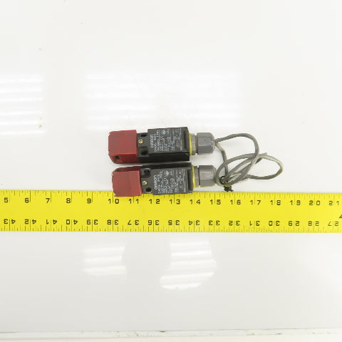 Omron D4DS-3AFS Safety Interlock Switch 400V No Keys Lot Of 2