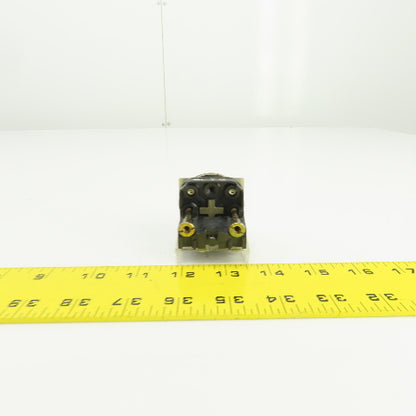 Allen Bradley 800T-B Red Momentary Contact Push Button 600V