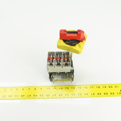 Allen Bradley 194R-NC030P3 30A Fused Disconnect Switch 600V AC