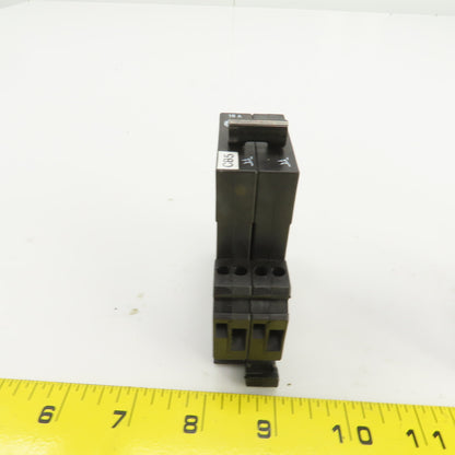 Allen Bradley 1492-GS2G100 10A Mini Circuit Breaker 2 Pole 277/480V Lot Of 3
