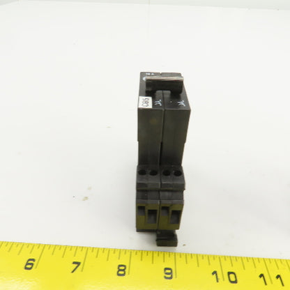 Allen Bradley 1492-GS2G100 10A Mini Circuit Breaker 2 Pole 277/480V Lot Of 3
