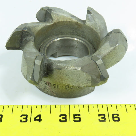 Sandvik 3.48" OD Carbide Tipped Face Mill Cutter 1-1/4" Bore