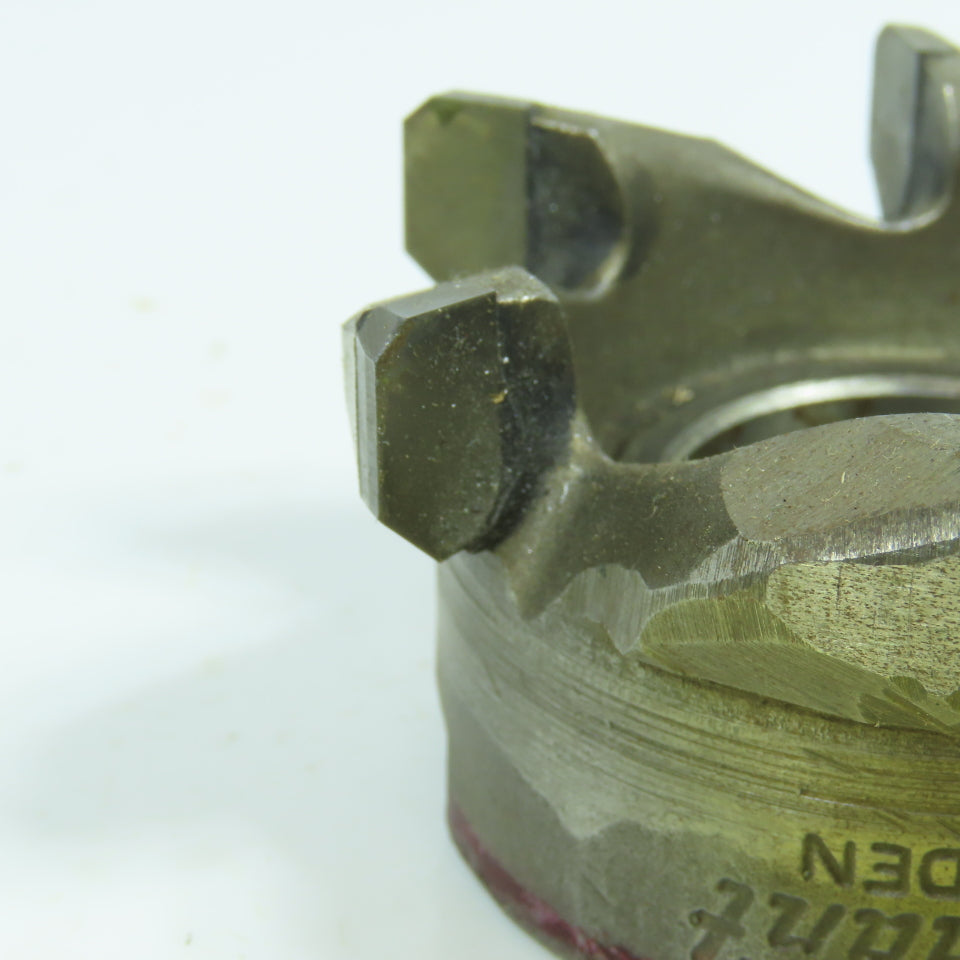 Sandvik 2.90" OD Carbide Tipped Face Mill Cutter 1-1/4" Bore