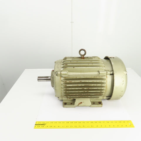 Baldor ECR9204T 20HP AC Electric Motor 2700RPM 230/460V 3PH 48/24A 256T Frame