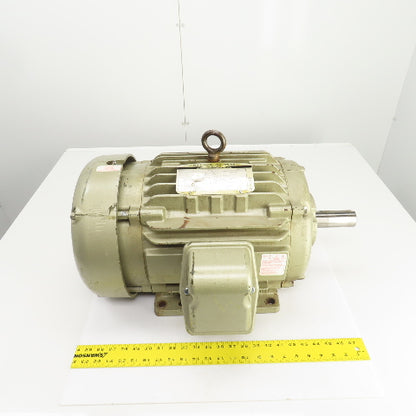 Baldor ECR9204T 20HP AC Electric Motor 2700RPM 230/460V 3PH 48/24A 256T Frame