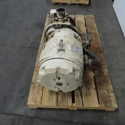 Reliance 75HP AC Electric Motor 1770RPM 200V 3PH W/Compressor SSR-EP75 320CFM
