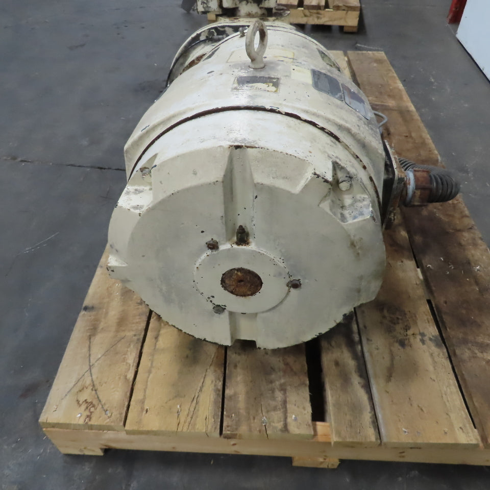 Reliance 75HP AC Electric Motor 1770RPM 200V 3PH W/Compressor SSR-EP75 320CFM