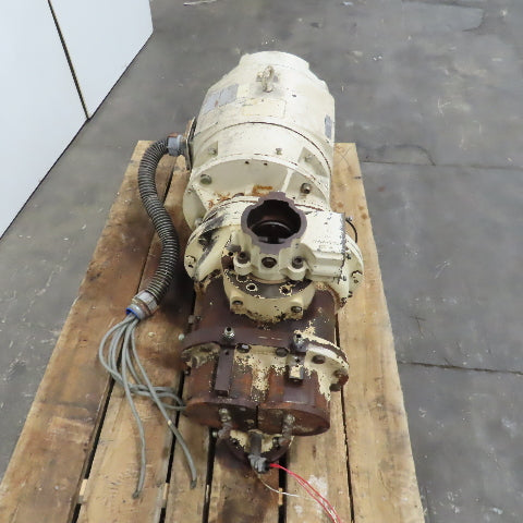 Reliance 75HP AC Electric Motor 1770RPM 200V 3PH W/Compressor SSR-EP75 320CFM