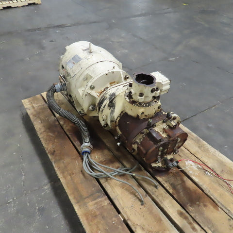 Reliance 75HP AC Electric Motor 1770RPM 200V 3PH W/Compressor SSR-EP75 320CFM