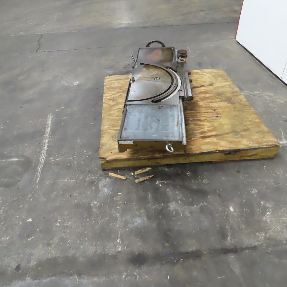 Cincinnati Milacron 2EF73 ID Grinder Cast Iron Table Assembly 56-1/2" L x 15" W