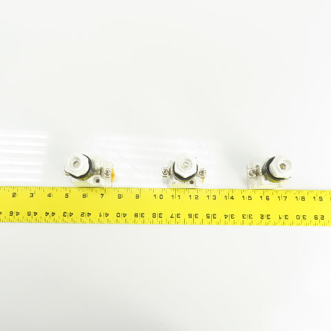 Karljung 30A Ceramic Fuse & Holder 500V Lot Of 3