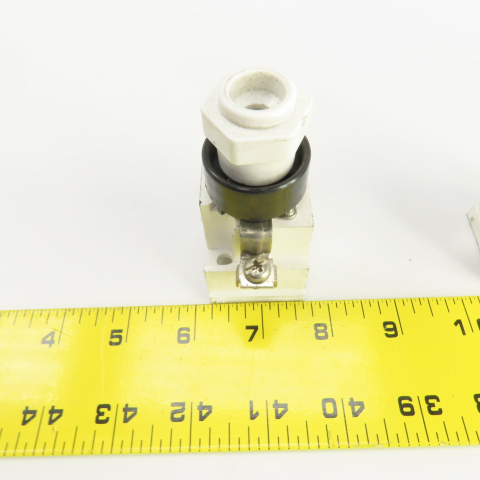 Karljung 30A Ceramic Fuse & Holder 500V Lot Of 3