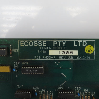 Ecosse PTY PCB PM33-2 Rev 2.B Power Module