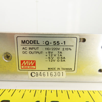 Mean Well Q-55-1 Switching Power Supply 110/220V Input 5VDC Output