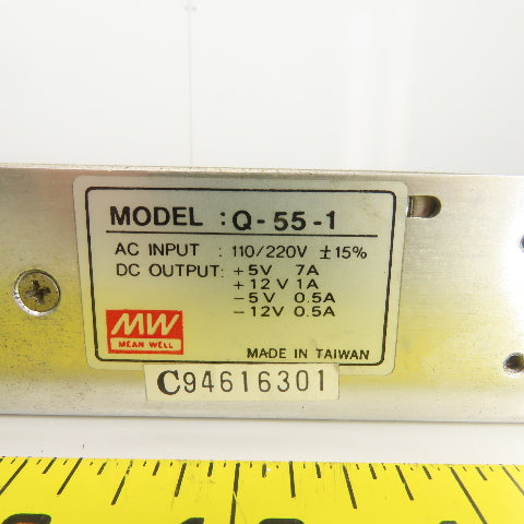 Mean Well Q-55-1 Switching Power Supply 110/220V Input 5VDC Output